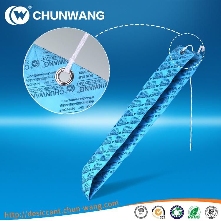 Kurutucu kayışı asılı konteyner Desiccant strap hanging container