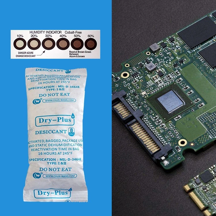 Halojen içermeyen Nem Gösterge Kartları Halogen-free Humidity Indicator Cards