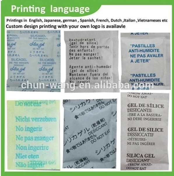 2g Zararsız Silika Jel Kurutucu 2g Harmless Silica Gel Desiccant