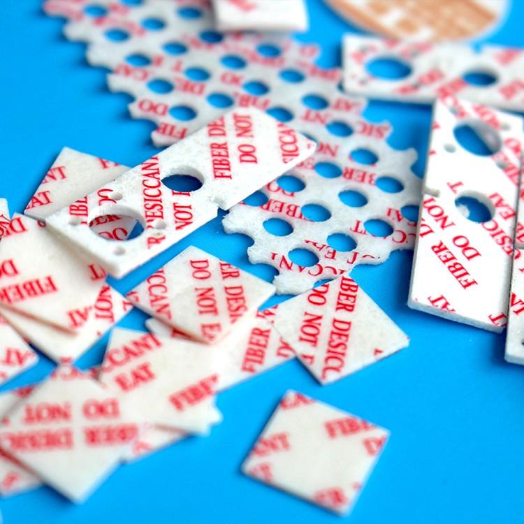 Custom Fiber Desiccant Pads