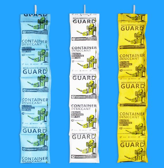 New desiccant packing material