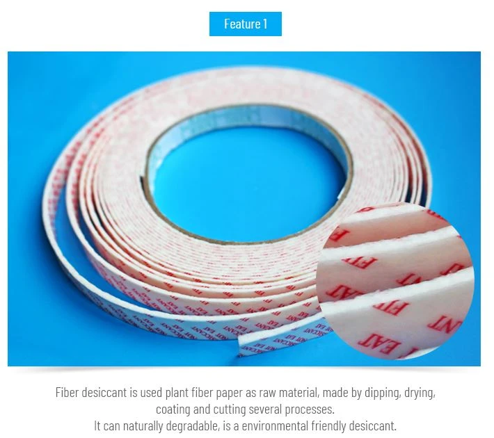 New Type Fiber Desiccant VS Silica Gel Desiccant