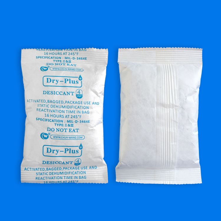 MIL-D-3464E Activated Montmorillonite Clay desiccant Bags 10g to 1000g (6)