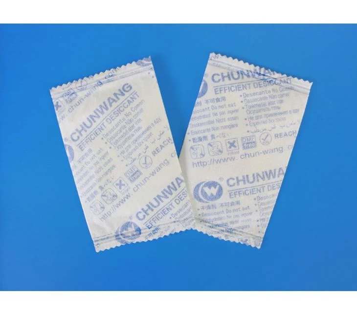 China Supplier 1g To 125g Powerful Calcium Chloride Desiccant Packs Absorber Mositure