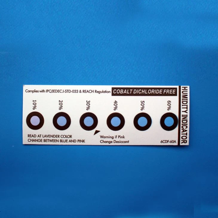 6 Dots Humidity Indicator Label