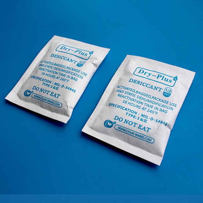 Clay Desiccant Bags MIL-D-3464E Standard