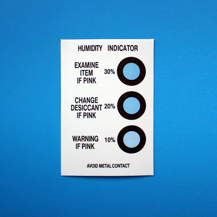 Humidity Indicator Cards For Electronics Packing