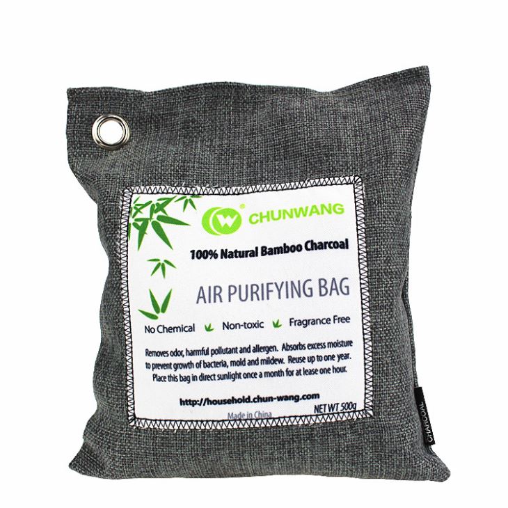 Bamboo Charcoal Closet Odor Deodorizer Bag