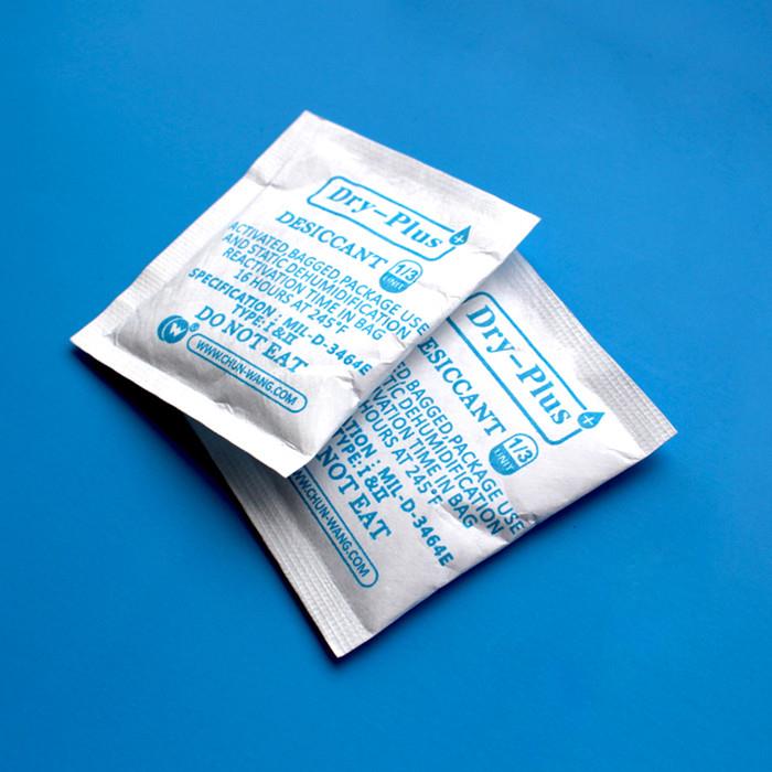 Montmorillonite Clay Desiccant Tyvek Paper