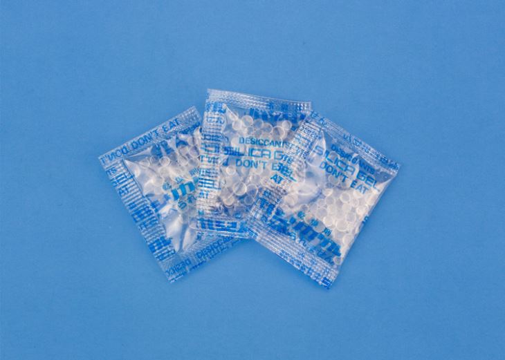 Poke Holes Transparent PE Film Silica Gel Desiccant
