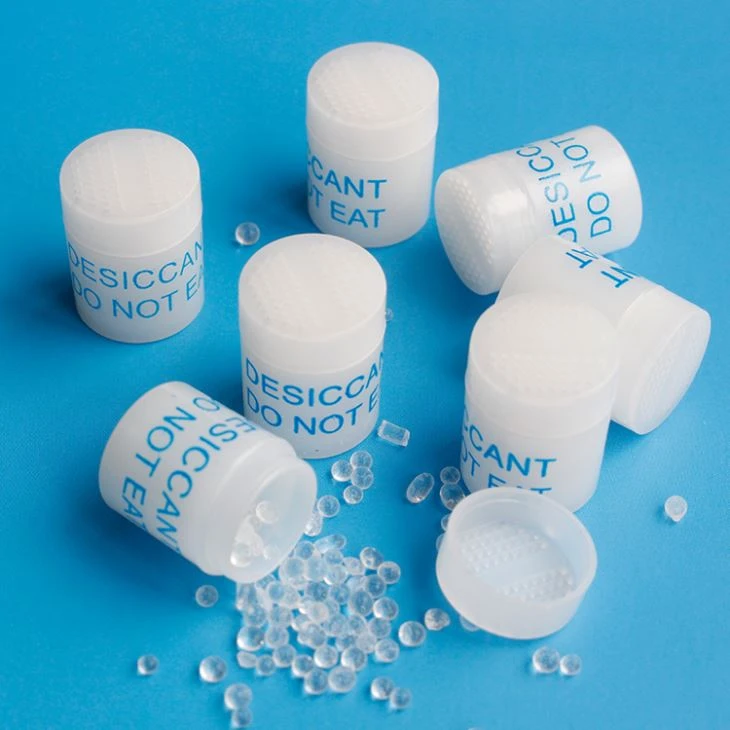 Silica Gel Canister For Vitamin Pills Tube Used