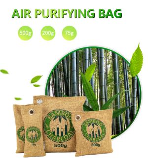 Bambu Aktif Kullanımlık Kömür Hava Temizleme Torbası