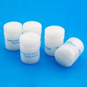 HDPE plastik şişe silika jel teneke kutu