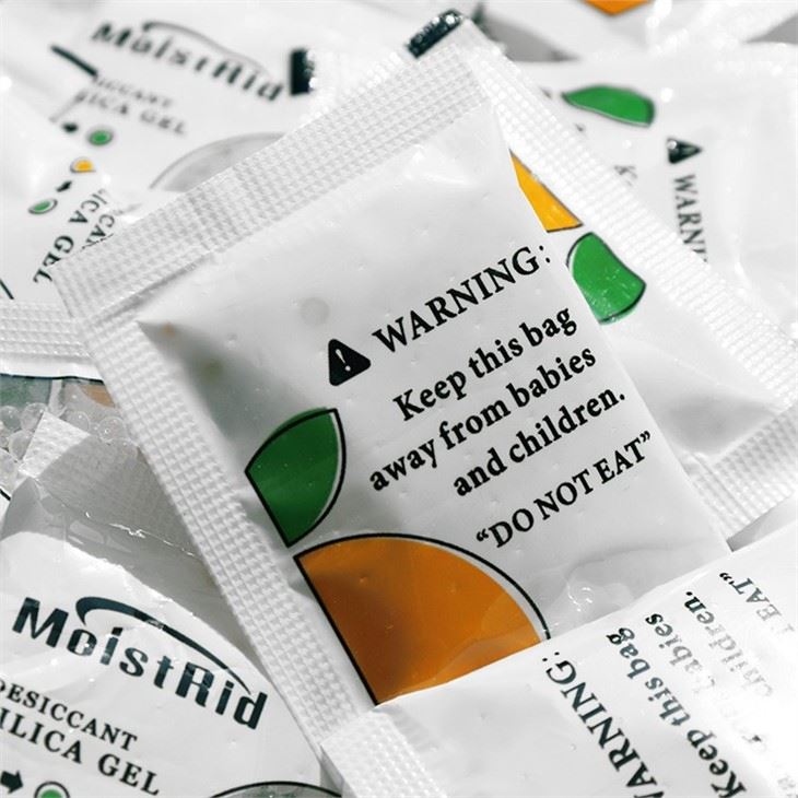 Indicating Silica Gel Packs With 5% Orange