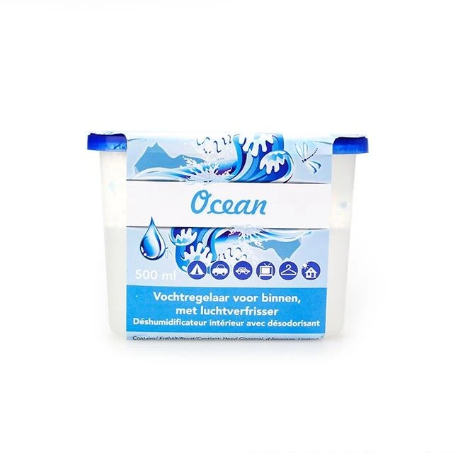 500ml Super Dry Lemon Dehumidifier Portable Moisture Absorber Box
