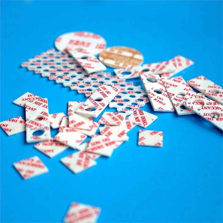 Custom Fiber Desiccant Pads