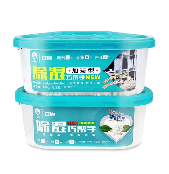 Fragrance Type Plastic Dehumidifier Moisture Absorber Customized Box