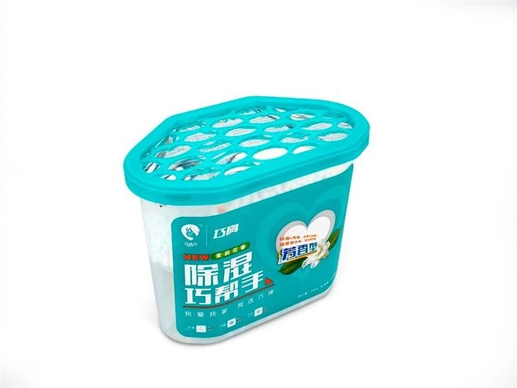 Fragrance Type Plastic Dehumidifier Moisture Absorber Customized Box