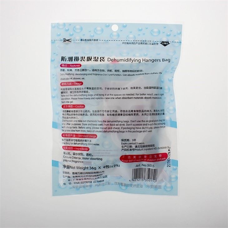 Most Efficient Activated Carbon Home Hanger Rid Moisture Absorber Desiccant Bag